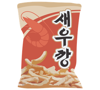 Shrimp Chips Sticker