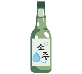 Soju Sticker