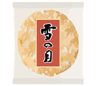 Sweet Senbei Cracker Sticker