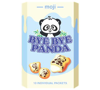Vanilla Bye-Bye Panda Sticker