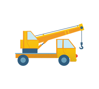 Crane Sticker