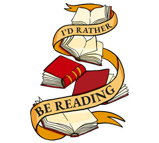 I'd Rather Be Reading Sticker