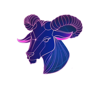 Constellation Goat Sticker