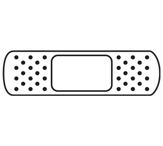 Bandaid Sticker
