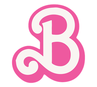 B Barbie Sticker