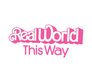 RealWorld This Way Barbie Sticker