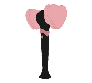 Light Stick Blackpink Sticker