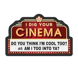 Harry Styles I Dig Your Cinema 3 Sticker