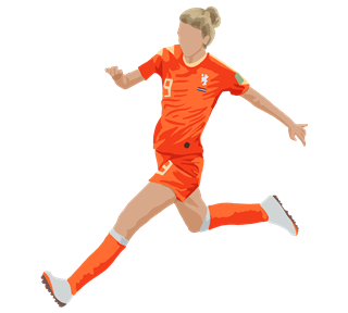 FIFA Womens World Cup 2023 Vivianne Miedema Netherlands Sticker
