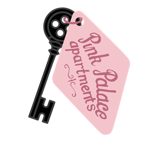 Coraline Pink Palace Sticker