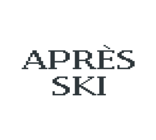 Apres Ski Sticker