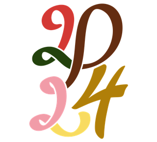 Christmas - 2024 Ribbon Sticker