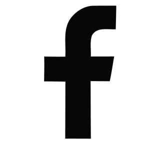 Facebook-Black Sticker