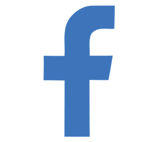 Facebook-Colored Sticker