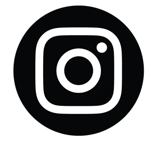 Instagram-Black Circle Sticker