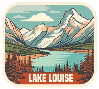 Lake Louise  Sticker