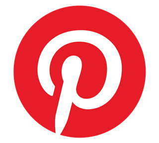 Pinterest Colored Circle Sticker