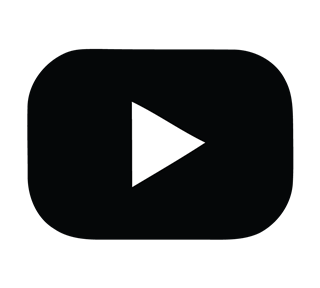 Youtube Black Sticker
