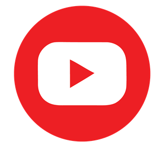 Youtube Colored Circle Sticker