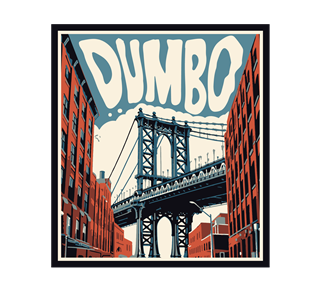 DUMBO Sticker