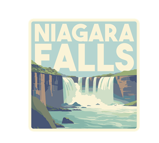 Niagara Falls Sticker