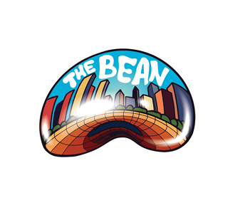 The Bean, Chicago Sticker