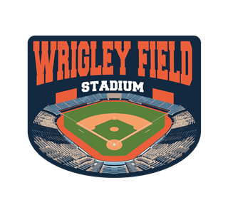 Wrigley Field Sticker