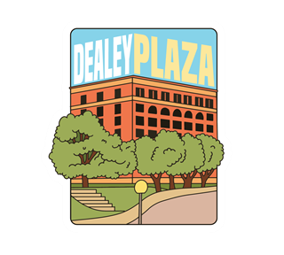 Dealey Plaza Sticker