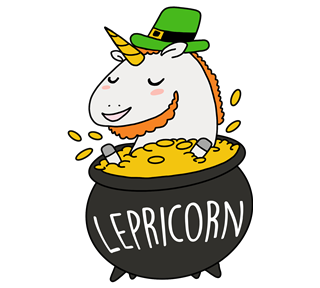 Lepricorn Sticker