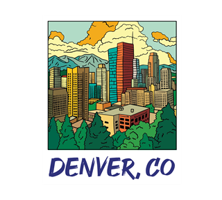 Denver, Colorado Sticker