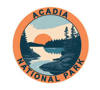 Acadia National Park, Maine  Sticker