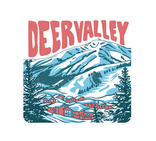 Deer Valley, Utah Sticker