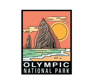 Olympic National Park, Washington Sticker