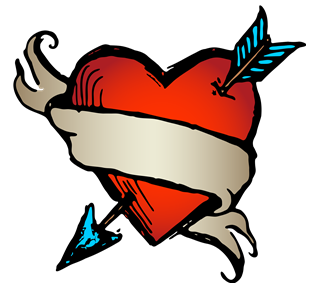Tattoo Heart Sticker