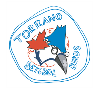 Torrano Baseball Birds Sticker