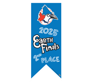 Beisbol Earth Finals 2025 2nd Place Sticker