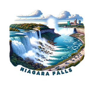 Ontario, Niagara Falls Sticker