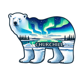 Manitoba, Churchill Sticker