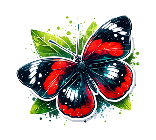 Niagara Parks, Postman Butterfly Sticker