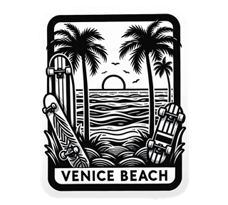 Venice Beach Sticker