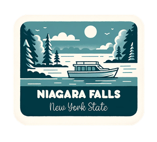 New York State, Niagara Falls Sticker