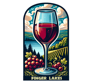 New York State, Finger Lakes Sticker