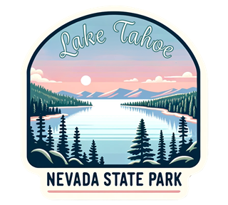 Nevada, Lake Tahoe Sticker