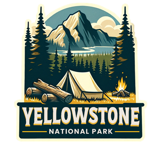Wyoming, Yellowstone National Park Sticker