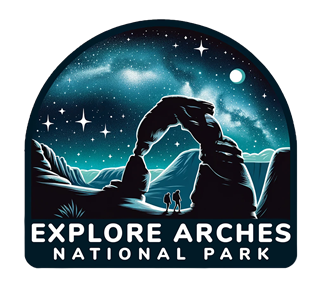 Utah, Arches National Park Sticker