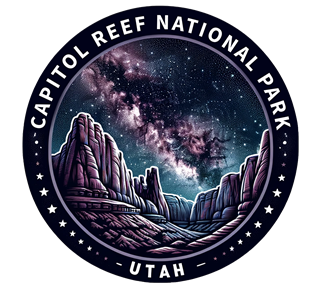 Utah, Capitol Reef National Park Sticker