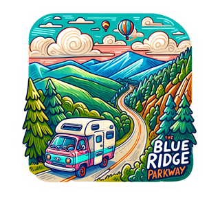 North Carolina, Blue Ridge Parkway Sticker