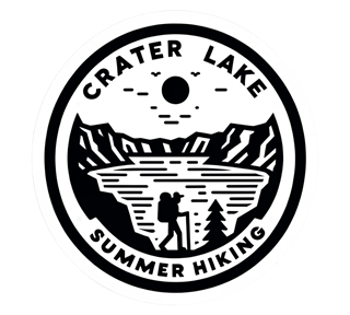 Oregon, Crater Lake Sticker