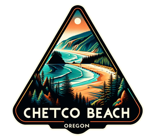 Oregon, Chetco Beach Sticker
