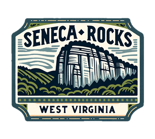 West Virginia, Seneca Rocks Sticker